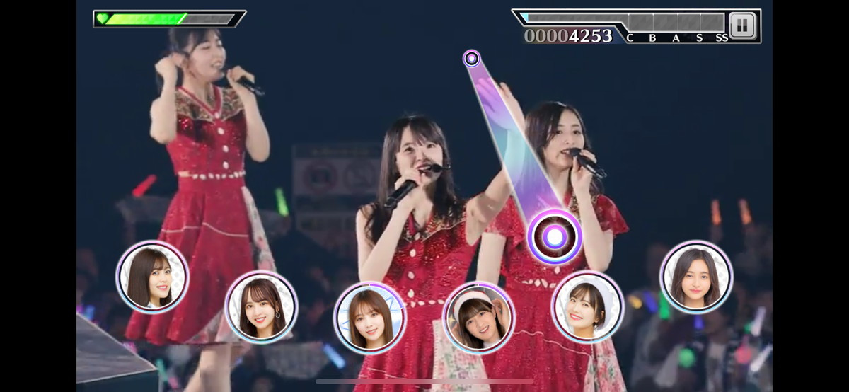乃木坂46 リズムフェスティバルのスクリーンショット