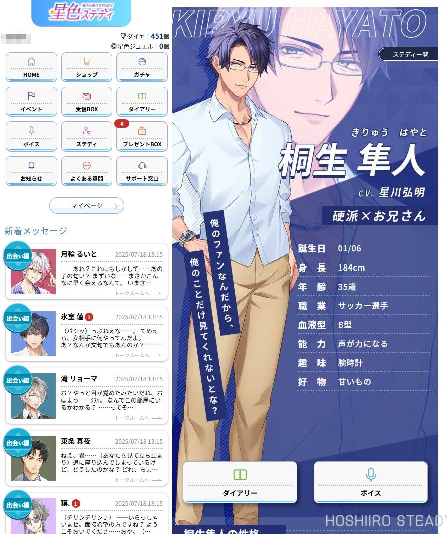 星色ステディの画像