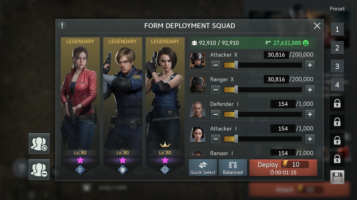 バイオハザード サバイバルユニットのスクリーンショット