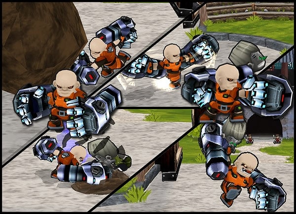 ゲットアンプド2、新アクセサリ「ギガンティックアームズ」登場！月に一度の真剣勝負「第14回プレイヤーVS サイバーステップ」開催の画像