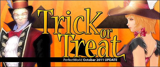パーフェクトワールド、10月のアップデート「Trick or Treat」を実施＆ファッションアイテムとクジアイテム「天神BOX」を再販売の画像