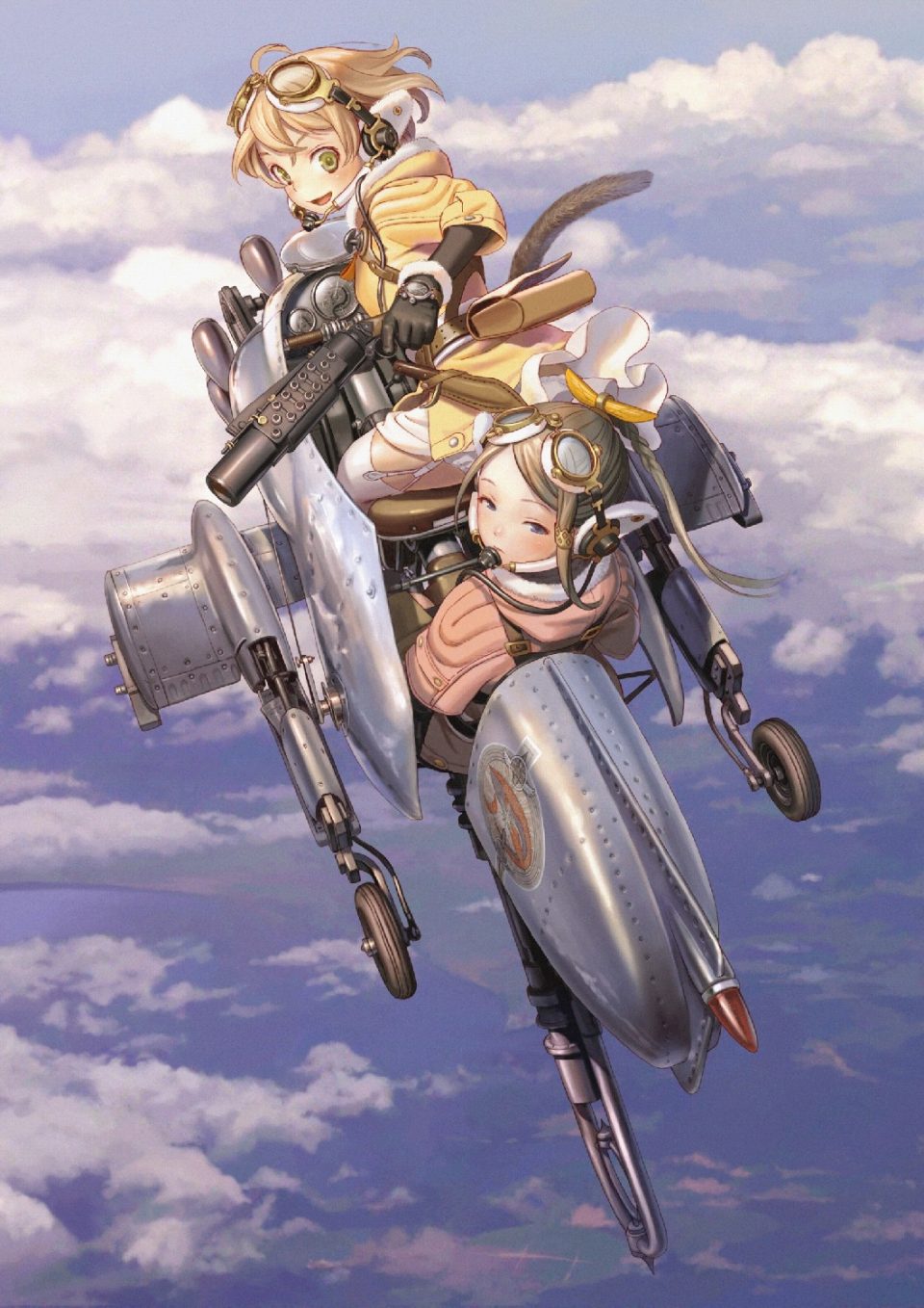 ガンホーとゴンゾ、アニメ「ラストエグザイル‐銀翼のファム‐」を題材としたパソコン・スマートフォン向けブラウザゲームの提供を発表の画像