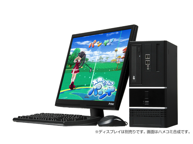 ドスパラ、3種類の特典が付属した「スカッとゴルフ パンヤ」推奨パソコン3機種の販売を開始の画像