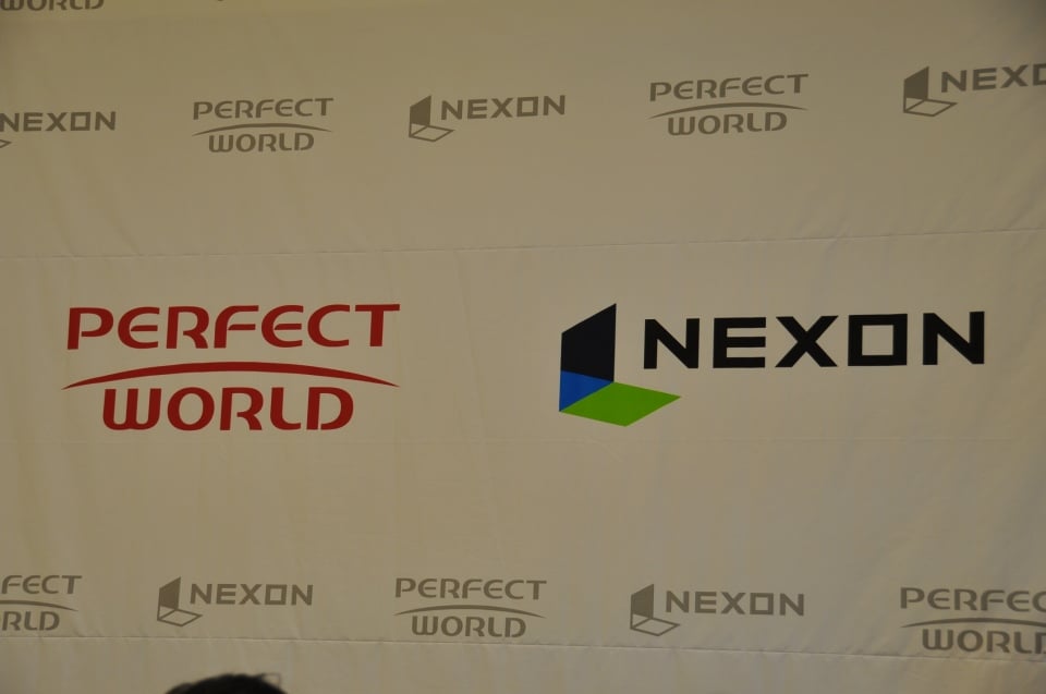 【G-STAR 2011】中国「Perfect World」社との業務提携で韓国内に「NGL」を新設、新作はスマホ・タブレット対応が主流に「NEXON Korea Corporation Press Conference」の画像