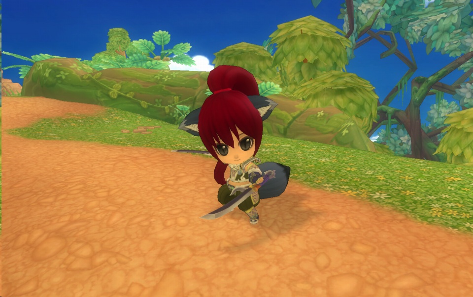 「晴空物語」連載第4回はオープンβテスト直前、これから楽しむプレイヤーへ動画もいっぱいお届け！プライベートダンジョンでワイワイ＆かわいいアバターも試着っ♪の画像