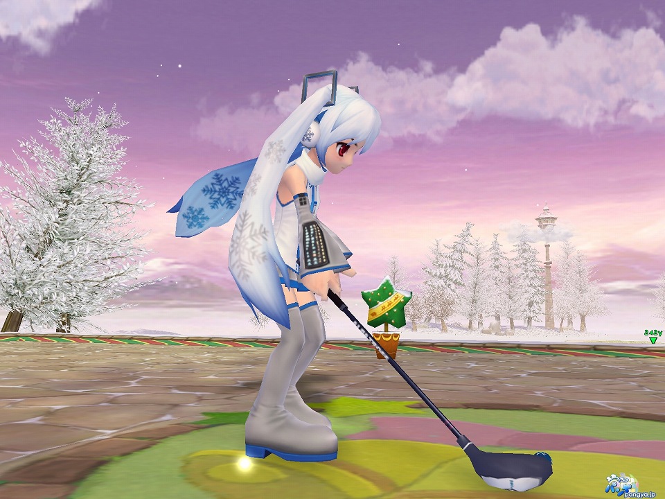 スカッとゴルフ パンヤ、 「初音ミク」コラボレーションを開始の画像