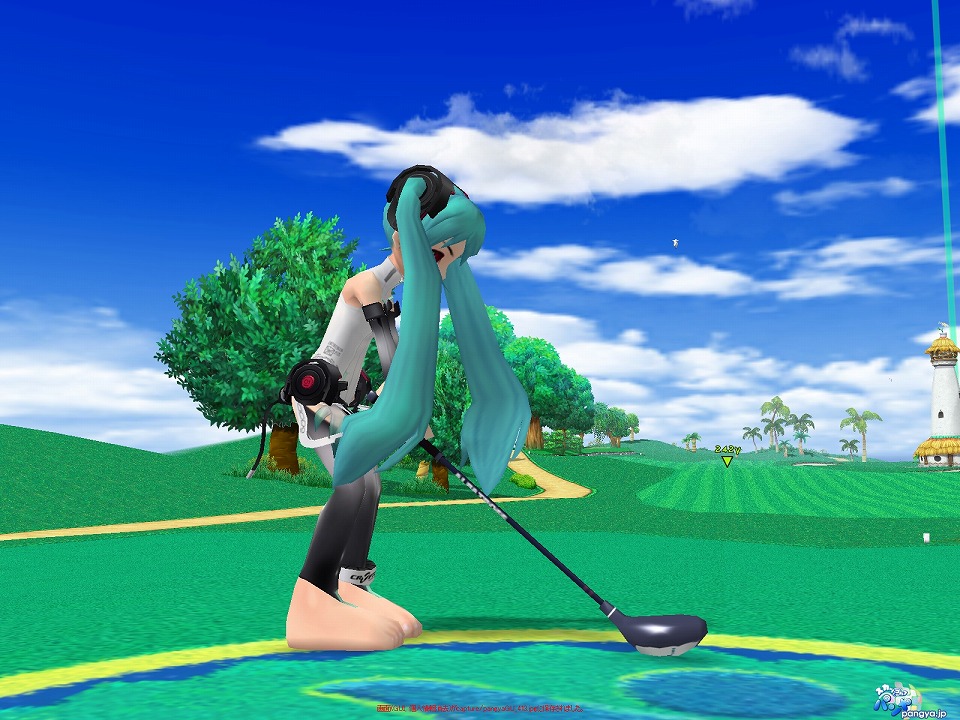 スカッとゴルフ パンヤ、 「初音ミク」コラボレーションを開始の画像