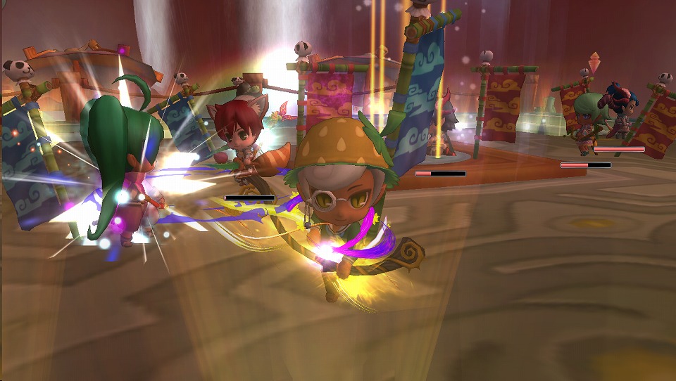 晴空物語、あなたの育てたカワイイキャラクターのちからを試すとき！「星空の闘技場」を紹介の画像