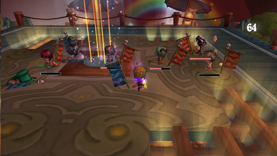 晴空物語、あなたの育てたカワイイキャラクターのちからを試すとき！「星空の闘技場」を紹介の画像