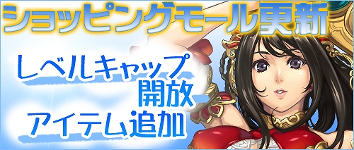 ソードオブリベリオン、ショッピングモールにアイテム追加！レベルキャップ開放アイテム＆新霊獣外観福袋登場の画像