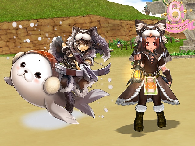 エミル・クロニクル・オンライン、6周年の感謝を込めて！人気のハートメイトと同じ格好が楽しめるECOくじ「ハートメイトカーニバル」登場の画像