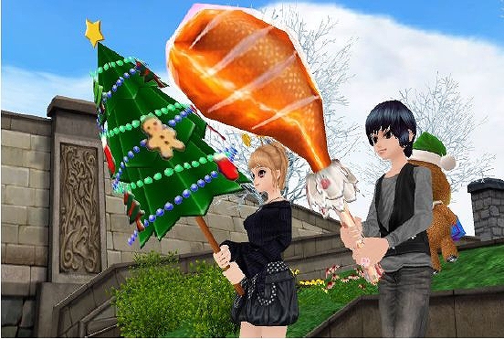 ミル、クリスマスイベント実施中！カップルのためのアイテムやクリスマス仕様の釣竿追加の画像