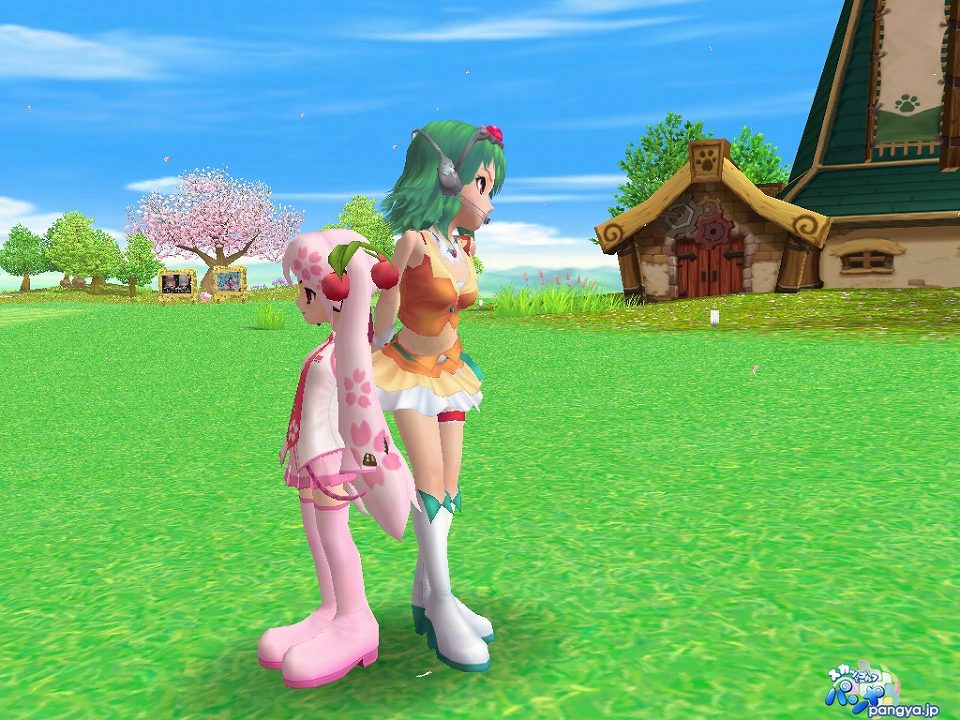 スカッとゴルフ パンヤ、「初音ミク」コラボレーション第2弾スタート！「桜ミク」「GUMI」衣装が登場の画像