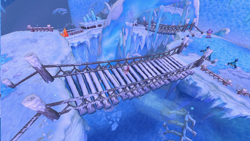 晴空物語、レベルキャップ開放と新マップが追加されるおっきめアップデート「冬の晴空ウィンター物語-first story-」第1弾公開の画像