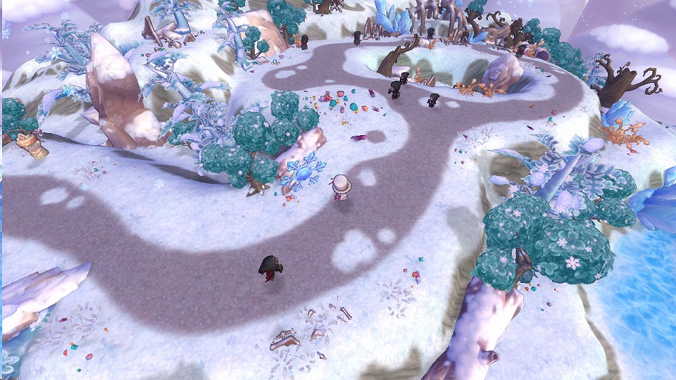 晴空物語、レベルキャップ開放と新マップが追加されるおっきめアップデート「冬の晴空ウィンター物語-first story-」第1弾公開の画像