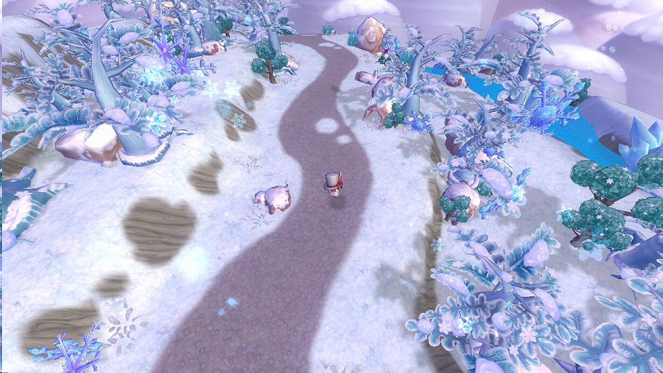 晴空物語、レベルキャップ開放と新マップが追加されるおっきめアップデート「冬の晴空ウィンター物語-first story-」第1弾公開の画像