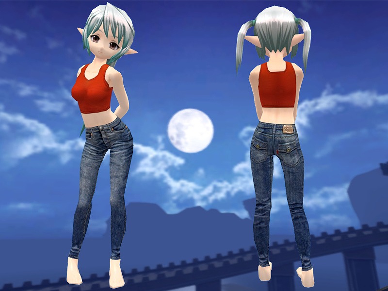 メビウスオンライン、カジュアルな新衣装登場！合成リトライ券の販売も開始の画像