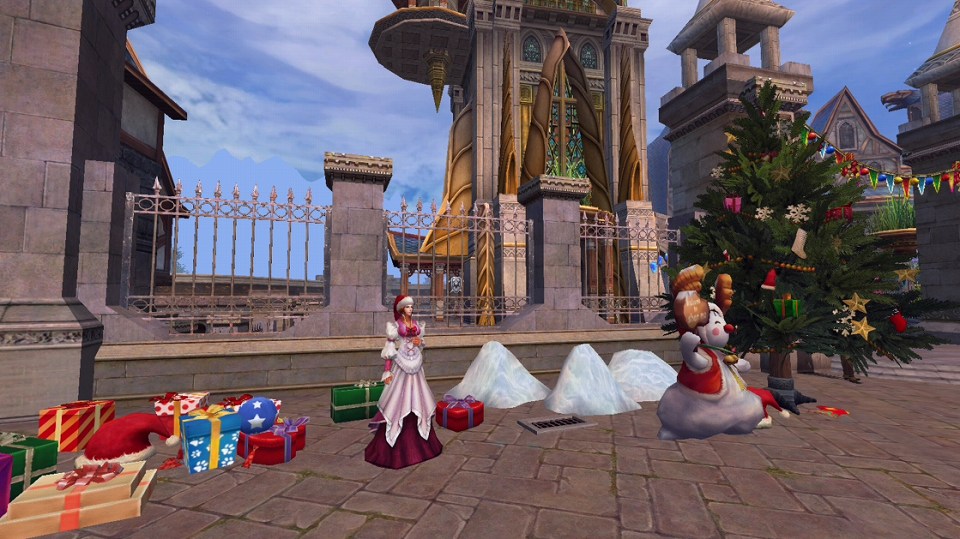 フォーセイクンワールド、12月「クリスマスアップデート」スクリーンショット公開＆勤労感謝の日ダブルキャンペーン結果発表の画像