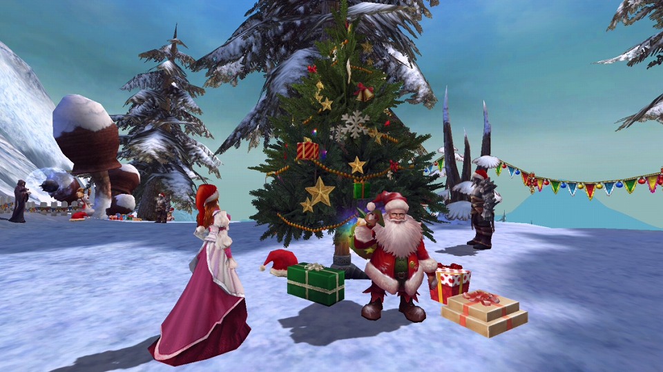 フォーセイクンワールド、12月「クリスマスアップデート」スクリーンショット公開＆勤労感謝の日ダブルキャンペーン結果発表の画像