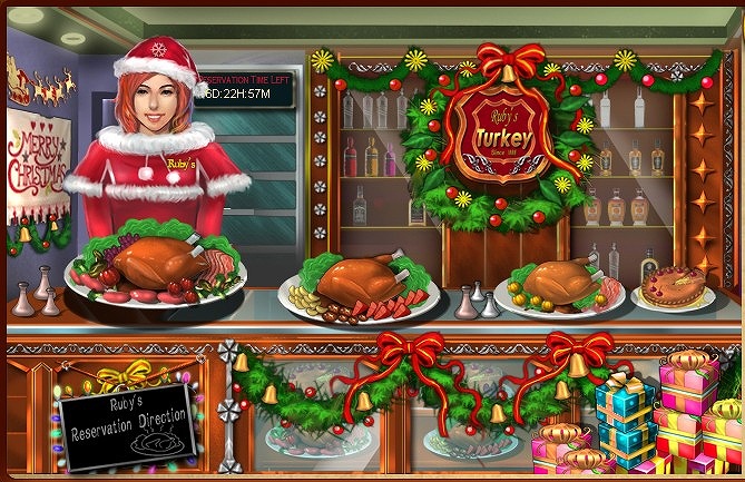 Mr.CEO、「ルビーのお店」でクリスマスのディナーを予約＆サンタクロースの肖像画をゲットしようの画像