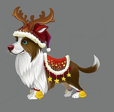 君主online、「クリスマスイベント」を開催＆犬の乗り物「ショコラボックス」も登場の画像