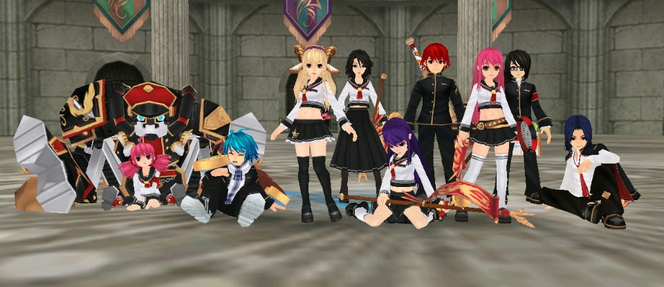 制服を着て、「タルタロス」スクールに入学しちゃおう！