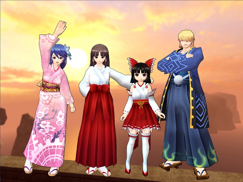 メビウスオンライン、お正月にぴったりな衣装が登場！さらに年末年始イベント「年末年始☆福袋」も開催の画像