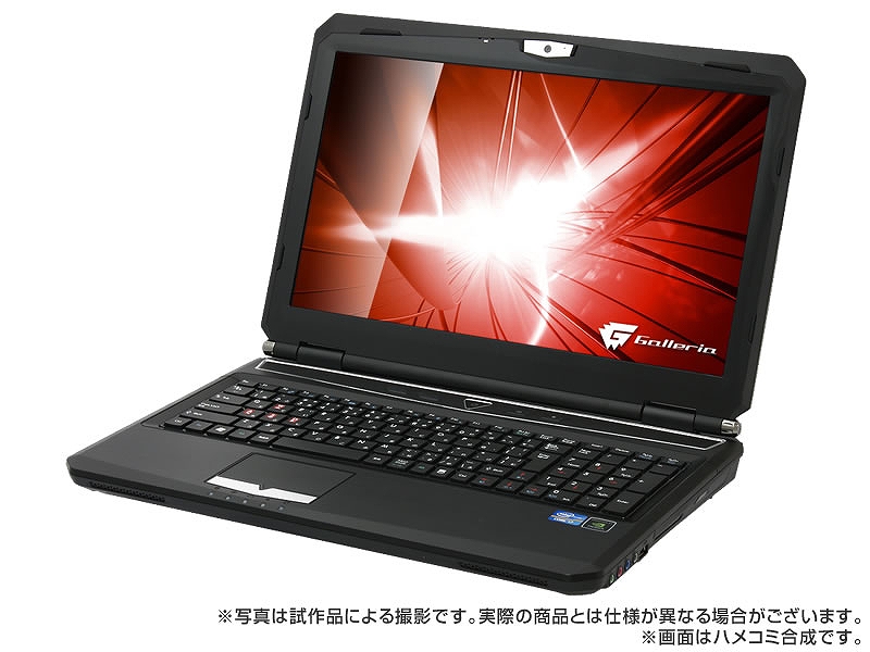 ドスパラ、GeForceGTX570M搭載のゲーム向けハイエンドノートパソコン「Prime Note Galleria QF570 X」限定販売開始の画像