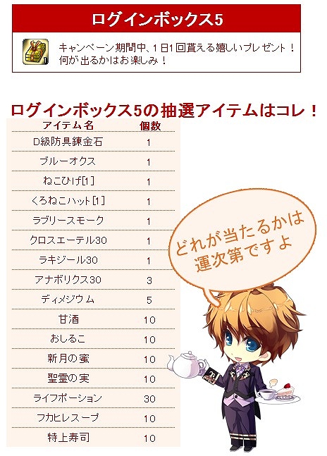 ル・シエル・ブルー、2周年記念イベント開催！お得なログインキャンペーンもスタートの画像