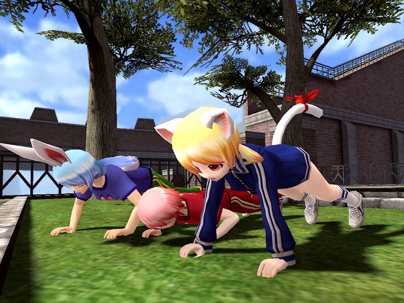 メビウスオンライン、新衣装や新エモーション「腕立て伏せ」登場！さらに新ステージや期間限定ステージ実装の画像