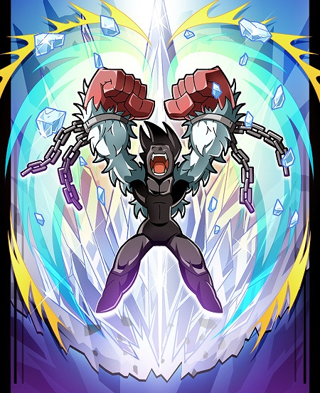 ゲットアンプドX、掴んだ相手を瞬間凍結！極寒アクセサリ「フィボルギル」登場の画像