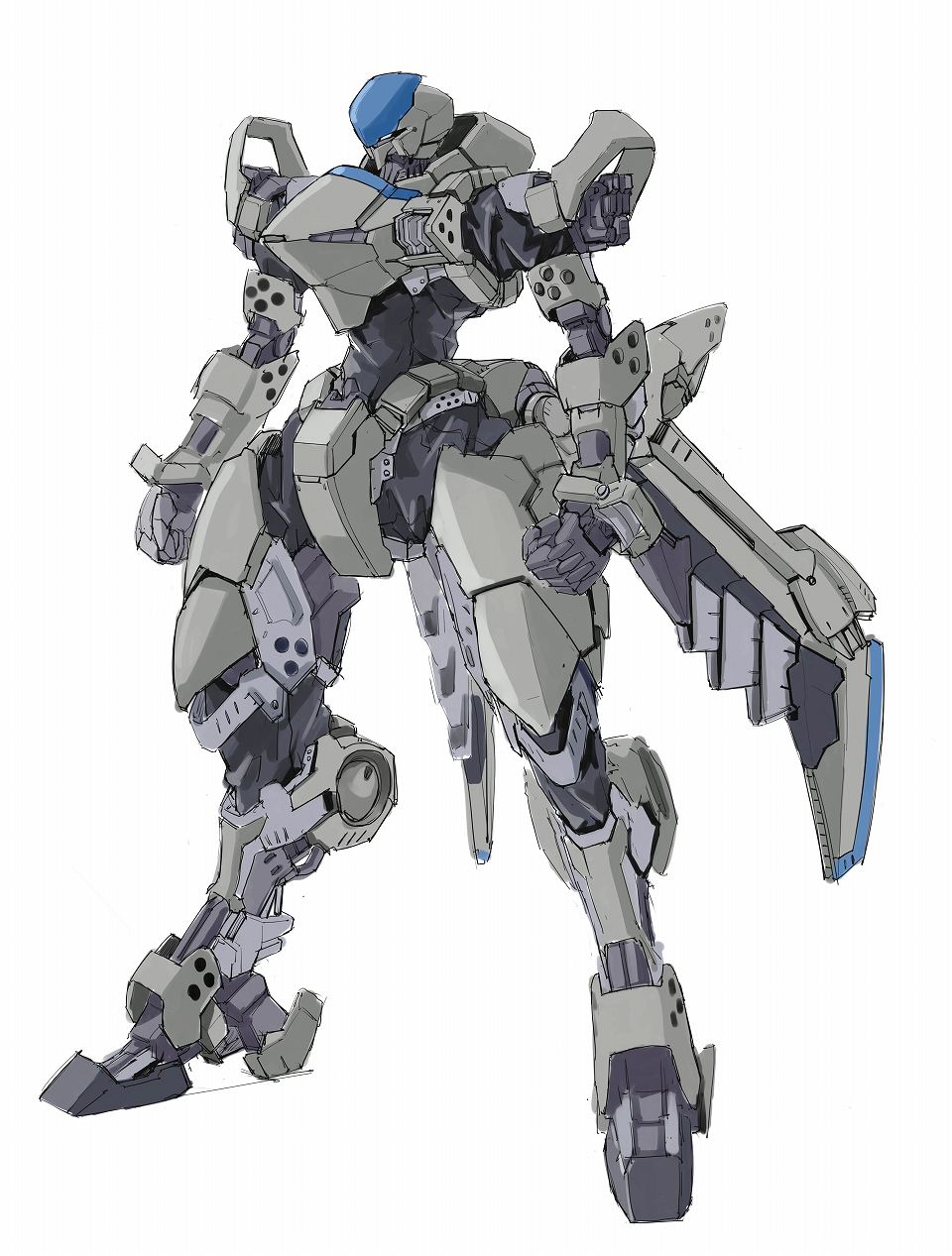 Web パワードール、新世代パワーローダー開発プロジェクト続報！第1弾開発機「高機動特化型 XX-xc」公開の画像