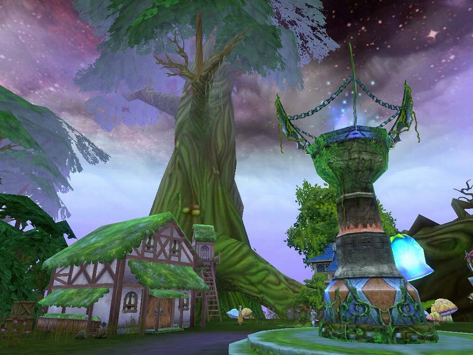 ナタルオンライン、1st UPDATE「昏き森の胎動」実装決定！特設サイトにて情報公開第1弾として新エリア「ダークウッド」が公開の画像