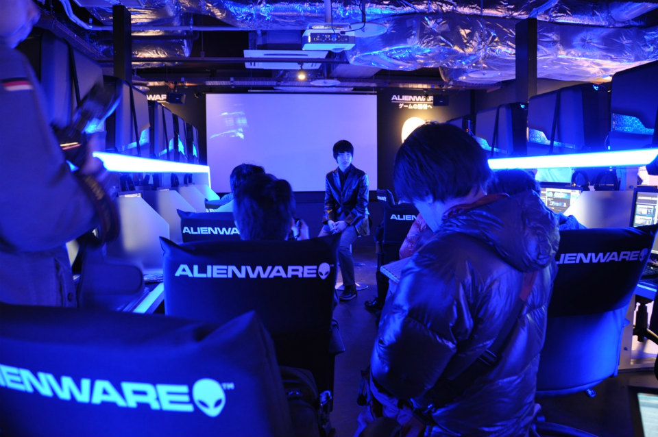 高性能デスクトップPC「ALIENWARE Aurora」を40台導入！本格的にオンラインゲームを楽しめる「ALIENWARE ARENA in アイ・カフェAKIBA PLACE」内覧会レポートの画像