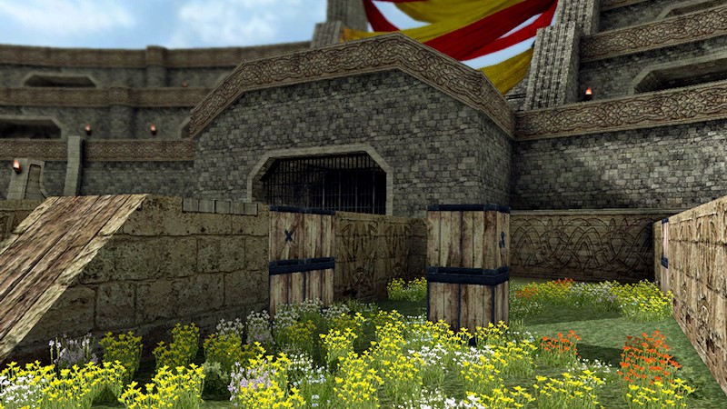 メビウスオンライン、春がやってきた！桜舞い散るロビーで楽しもう！さらに新ステージ「スプリングコロッセオ」や新衣装「袴」、お得なキャンペーンも満載の画像