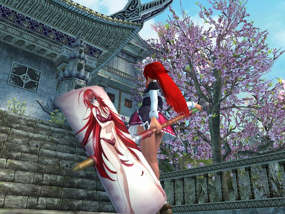 ソードオブリベリオン、ハーレム王に、俺はなるッ!アニメ「ハイスクールD×D」とのコラボレーション開始の画像