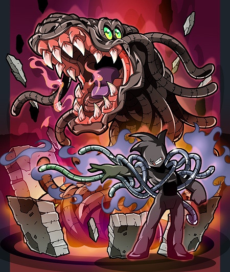 ゲットアンプドX、巨大な蛇となり地を這い襲い掛かる！アクセサリ「デウスマリス」登場の画像