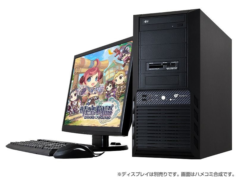 ドスパラ、爆釣アップデートを記念した「晴空物語」推奨ゲームパソコンを販売開始の画像