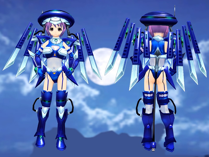 メビウスオンライン、メカニックな新衣装「メカニカルアーマー」登場！田中理恵さんのボイスが半額で手に入る「週替わりSALE」を開催の画像