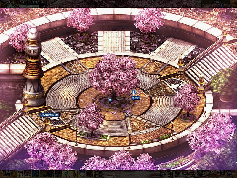 ル・シエル・ブルー、桜舞う期間限定会場が登場！ギルド限定の会場も登場するお花見イベントを開催の画像