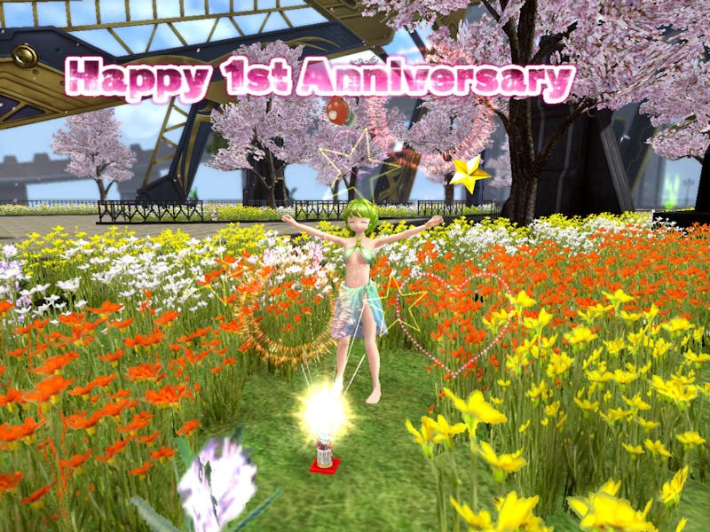 メビウスオンライン、1周年記念アップデート実装！新武器やアニバーサリー限定アバターなど新要素が満載の画像