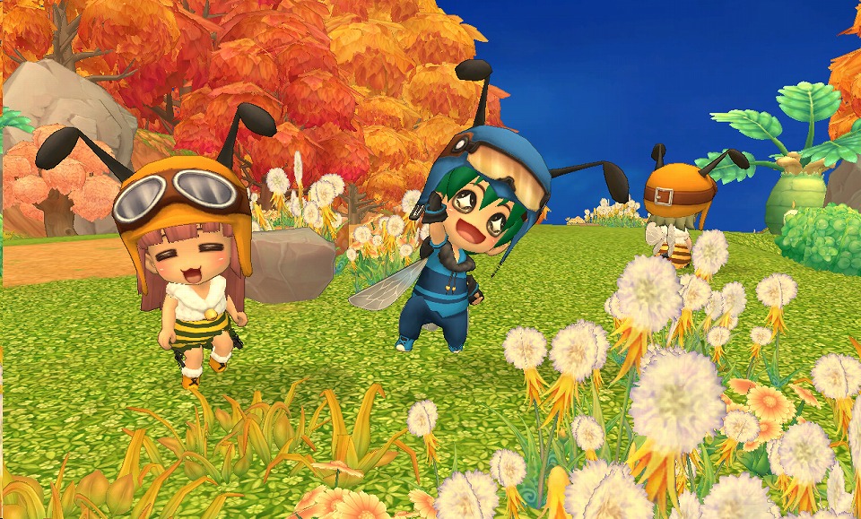 晴空物語、いい～香りに誘われて！「みつばちボーイCP」「みつばちガールCP」販売開始の画像