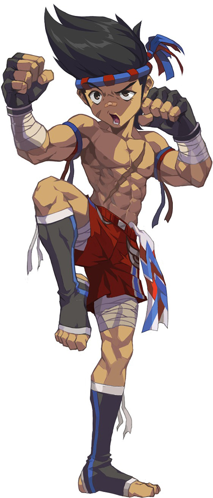 ロストサーガ、6月7日より新ヒーローとして「ムエタイ」の参戦が決定！の画像