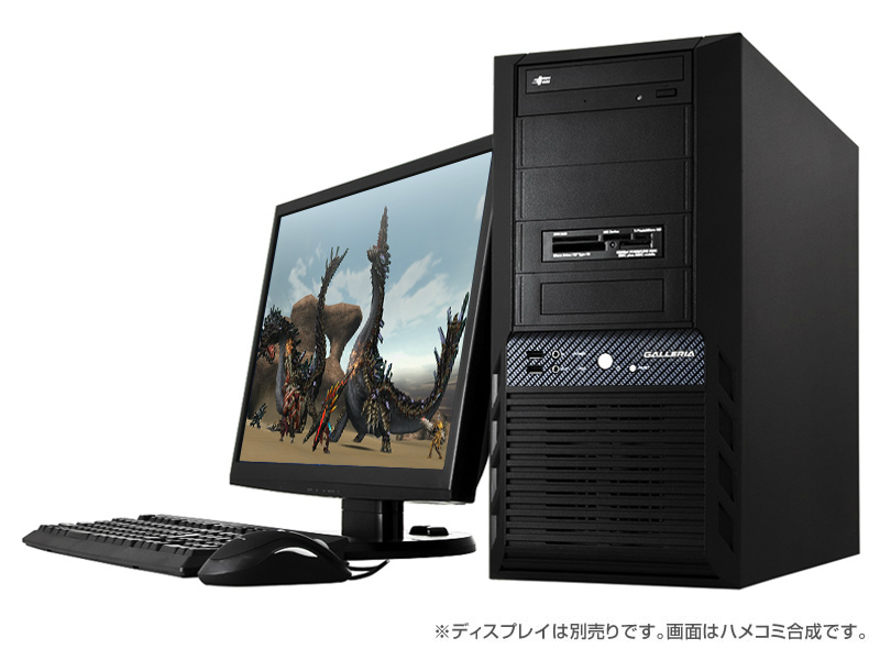 ドスパラ、ゲーム内特典が付属した「モンスターハンター フロンティア オンライン」推奨モデルに第3世代インテルCore i7プロセッサー搭載の3機種を追加の画像