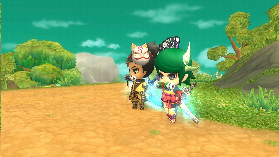 晴空物語、忍びはクールにキメようゼ！カッコかわいい「忍の衣」と「くノ一の衣」新登場の画像