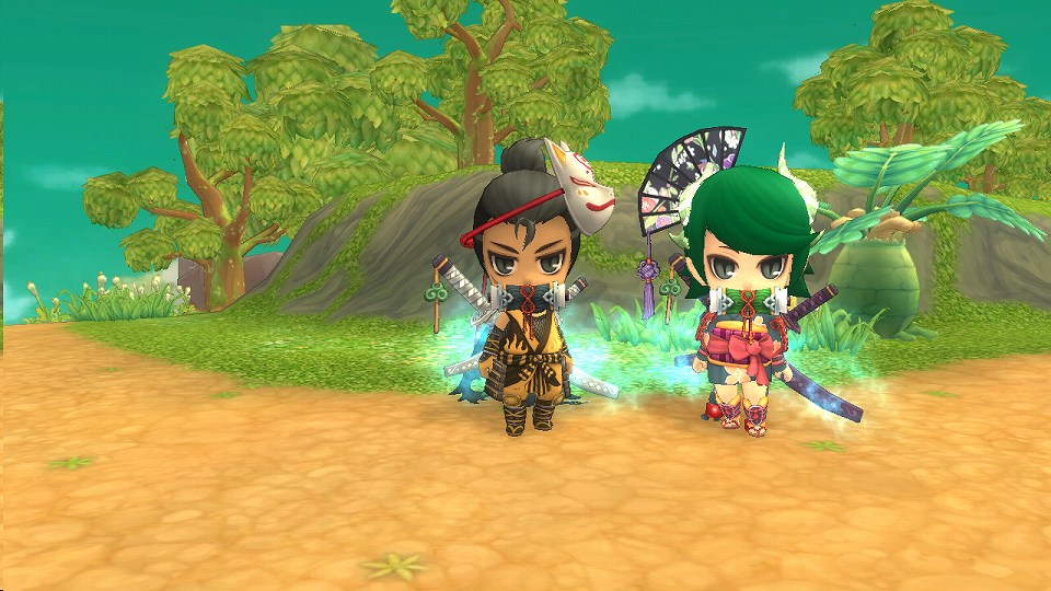 晴空物語、忍びはクールにキメようゼ！カッコかわいい「忍の衣」と「くノ一の衣」新登場の画像