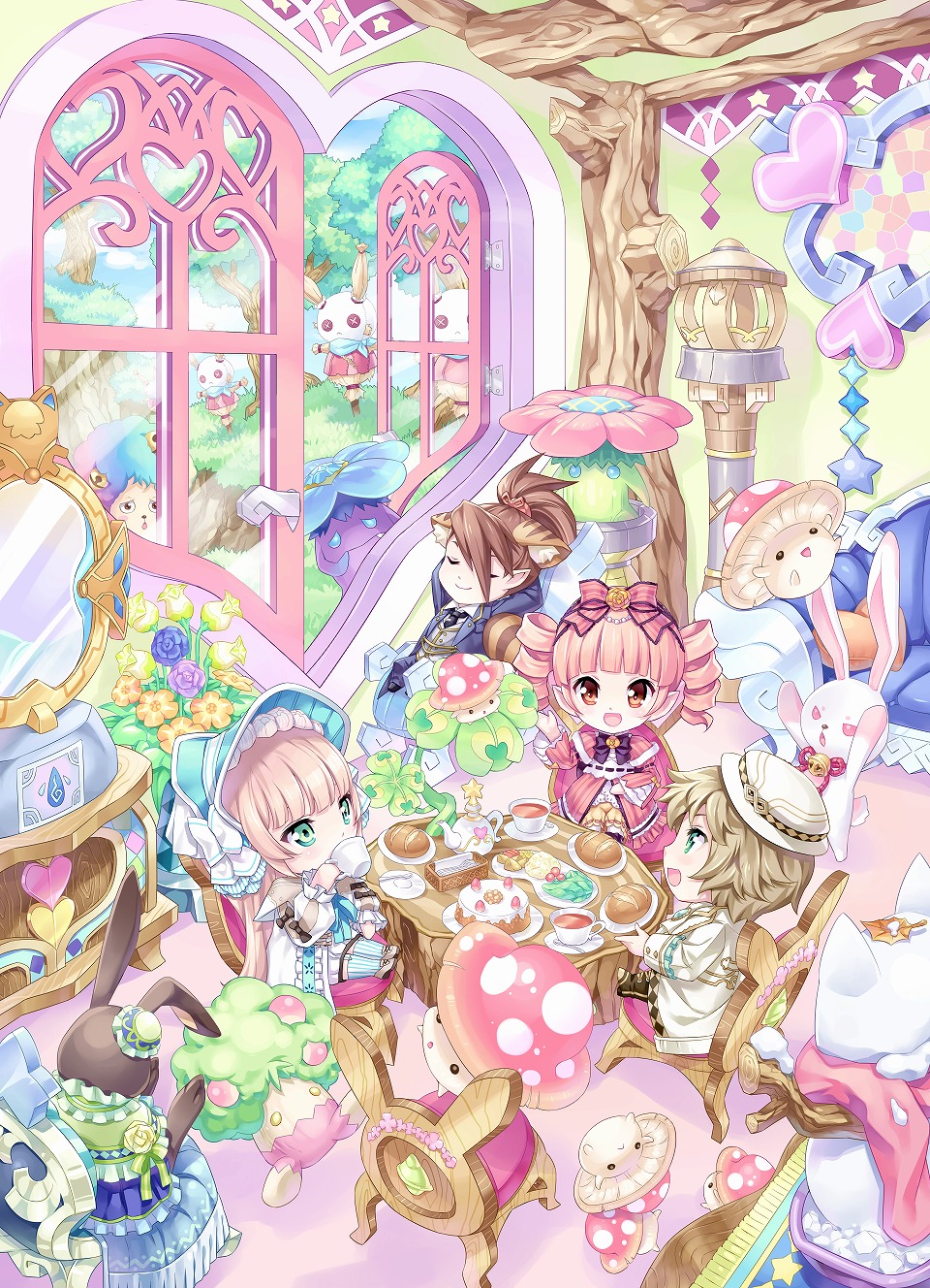 晴空物語、劇的アップデート「マイハウス解放！」が実装！待望のイラストコンテスト衣装も追加の画像