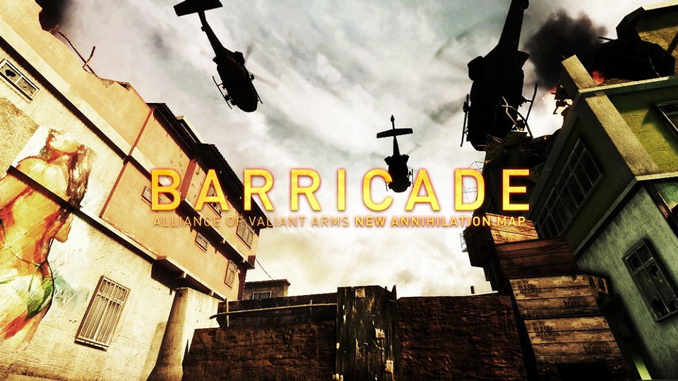 Alliance of Valiant Arms、静まった街に混乱のカーニバル！新たな殲滅ミッション「BARRICADE」実装の画像
