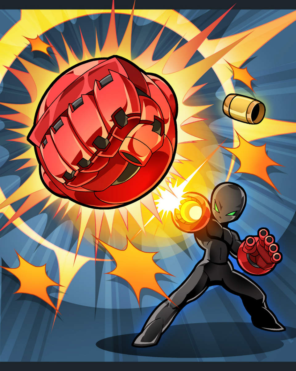 ゲットアンプドX、鉄拳で敵を吹き飛ばすパワーアクセサリ「RPG」登場の画像