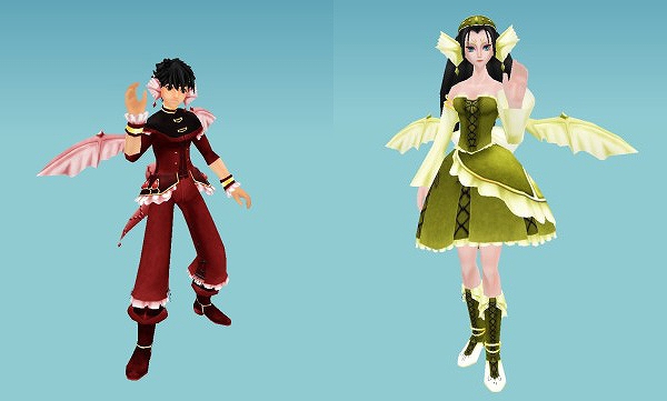 マスター・オブ・エピック、気品ある竜のドレス「ラッフルドラゴン装備」登場の画像